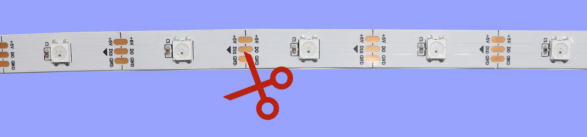 內置SK6812 5050RGB 30燈 5V 單點單控三線路(圖10)