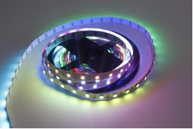 內(nèi)置RT1809 5050RGB 60燈 12V 單點單控三線路(圖2)