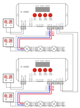 內(nèi)置RT1809 5050RGB 60燈 12V 單點單控三線路(圖9)