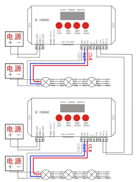 內置RT1809 5050RGB 30燈 12V 單點單控(圖9)